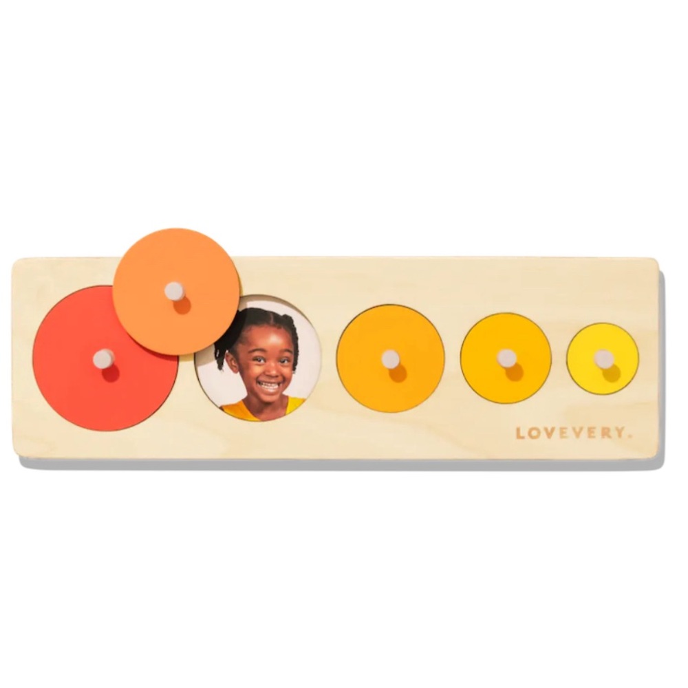 Lovevery Circle of Friends wood puzzle